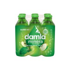 Damla Minera Yeşil Elma Aromalı 6*200 ml
