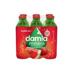 Damla Karpuz Çilek 6*200 ml