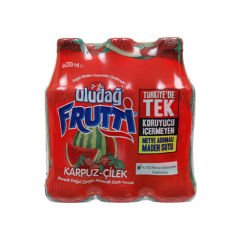 Uludağ Frutti Karpuz Çilek 6*200 ml