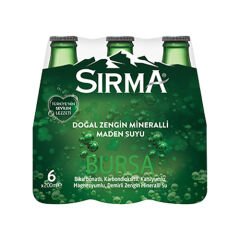 Sırma Sade Maden Suyu 6*200 ml