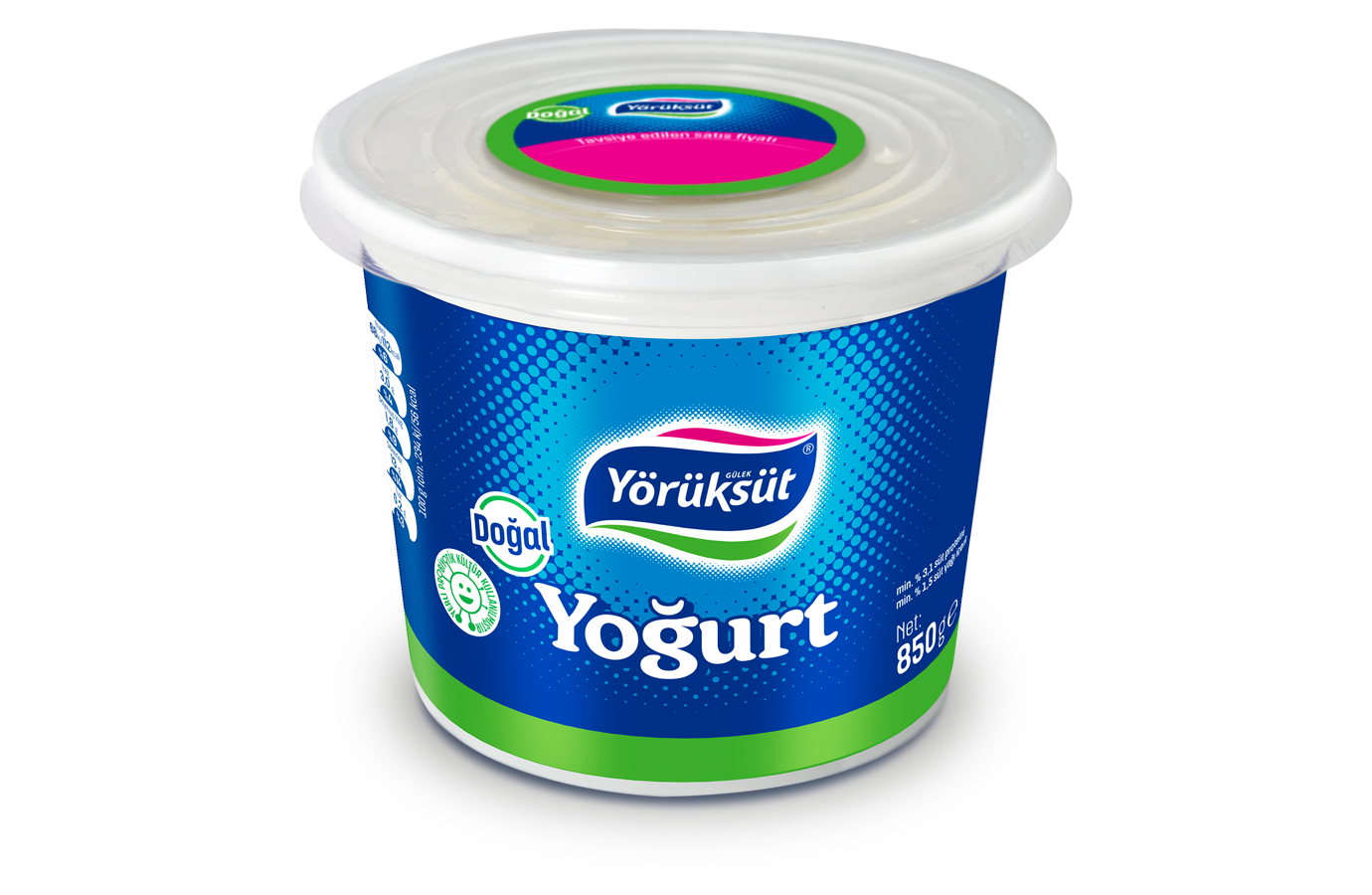 Yörüksüt Yoğurt 850 gr