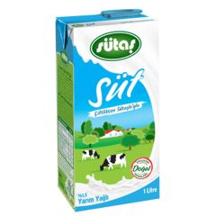 Sütaş Süt %1.5 Yarım Yağlı 1 L